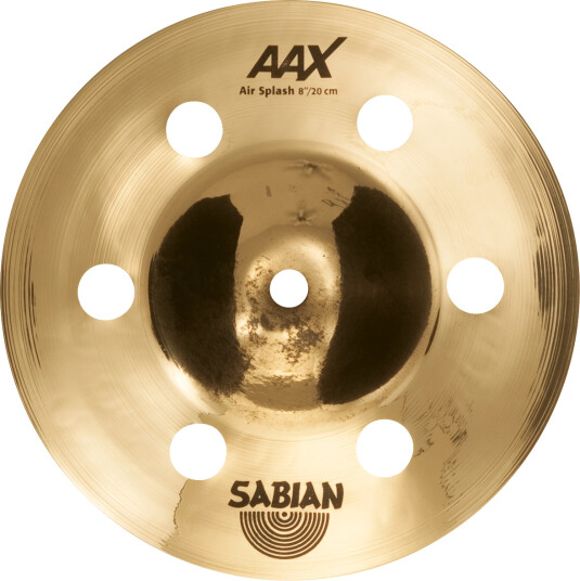 Sabian AAX" 8" Air Splash 20805XAB Brilliant Finish