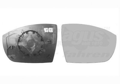 Speilglass ytterspeil VAN WEZEL 1869838