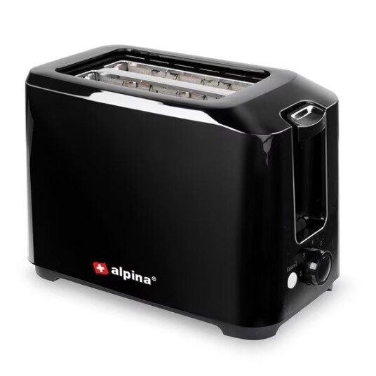 Alpina Brødrister 700W Sort