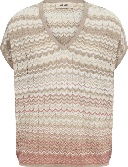MOS Mosh Dame Strikkevarer Beige XS,
