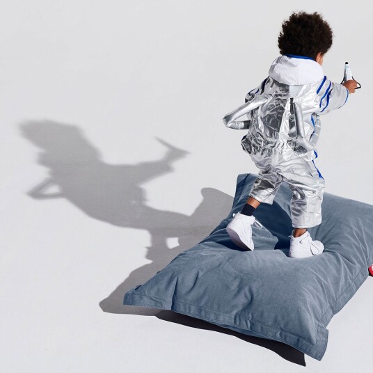 Fatboy Junior Sekkestol silver