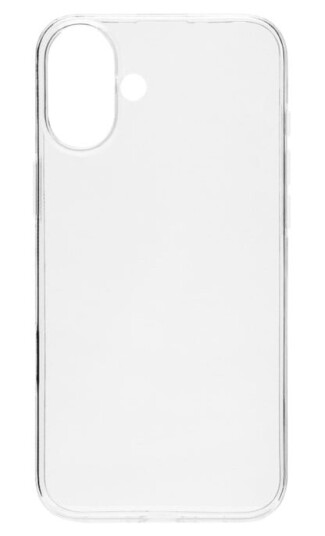 Linocell Second skin for iPhone 16 Plus Gjennomsiktig