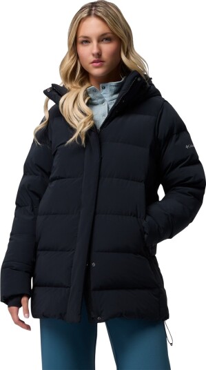 Columbia Amaze Puff Hooded Vinterjakke Dame Svart S