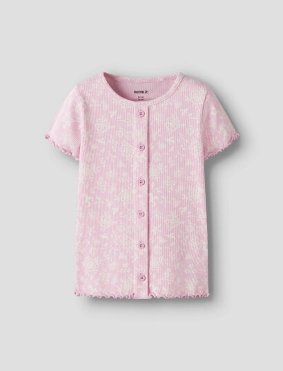 Name It Nmfvemia Aop Ss Slim Top Pink 98 Name It Nmfvemia Aop Ss Slim Top Pink 98