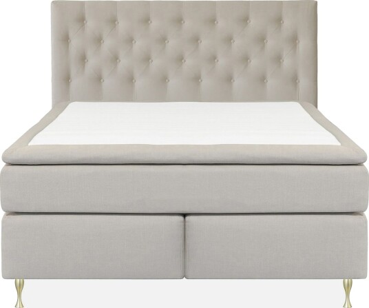 Select No 4 Kontinentalseng 180x200 Fast/Medium Beige/Gullben