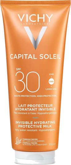 Vichy Capital Soleil Fuktighetsgivende Solkrem SPF 30 300 ml for sensitiv hud