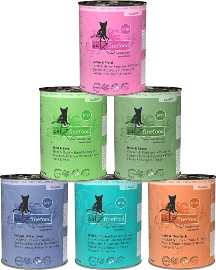Catz Finefood Blandet Pakke Ii 6 Sorter 12 X 400 G
