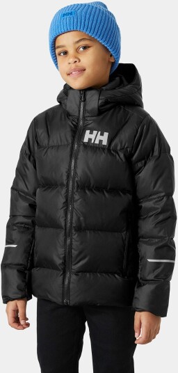 Helly Hansen Isfjord Dun Vinterjakke 2.0 Junior Svart 140/10 Helly Hansen Isfjord Dun Vinterjakke 2.0 Junior Svart 140/10