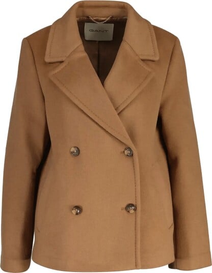 Gant Wool Blend Peacoat   ROASTED WALNUT   XS