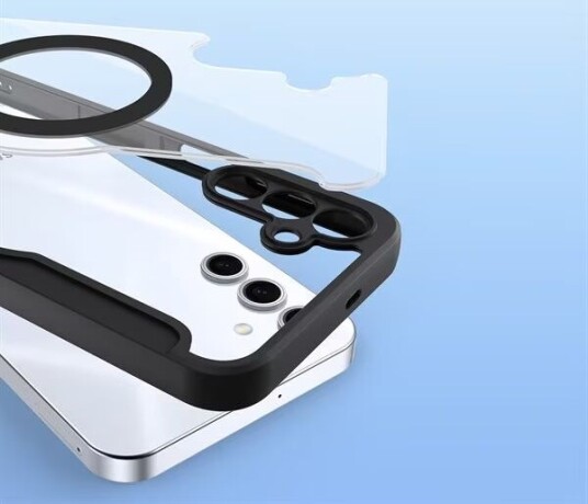 Dux Ducis Skin X Pro Deksel til Samsung Galaxy S25+ med MagSafe og lommebok Svart Dux Ducis Skin X Pro Deksel til Samsung Galaxy S25+ med MagSafe og lommebok Svart