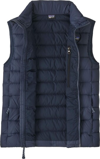 Patagonia Kids" Down Sweater Vest New Navy XL
