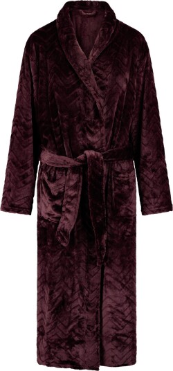 Lun Wear morgenkåpe dame burgunder 1 stk