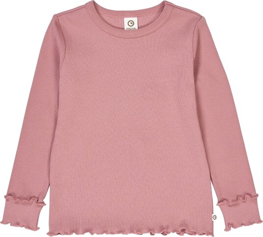 Müsli Genser Rib Cozy Meg Nostalgi Rose Müsli 5 år 110 Genser Rosa