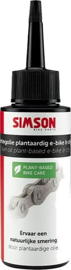 Kjedeolje Simson Vegetabilsk for Elsykkel og Sykkel 100 ml Kjedeolje Simson Vegetabilsk for Elsykkel og Sykkel 100 ml
