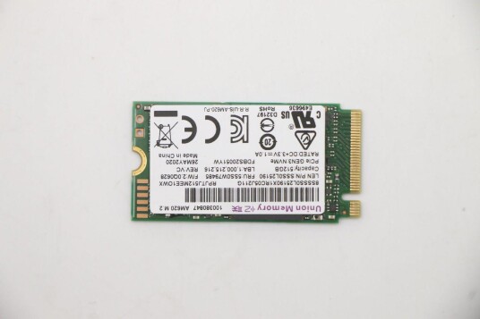 512G,M.2,2242,Pcie3x4,Um,Std