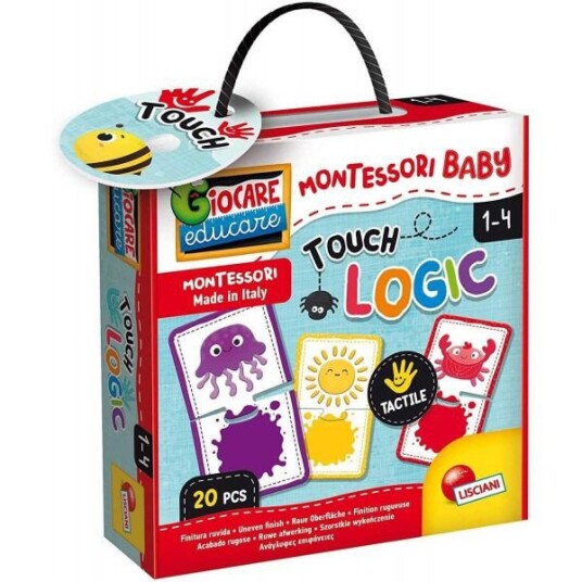 Lisciani Montessori Baby Touch Logic Ringe Puslespil 12+måneder
