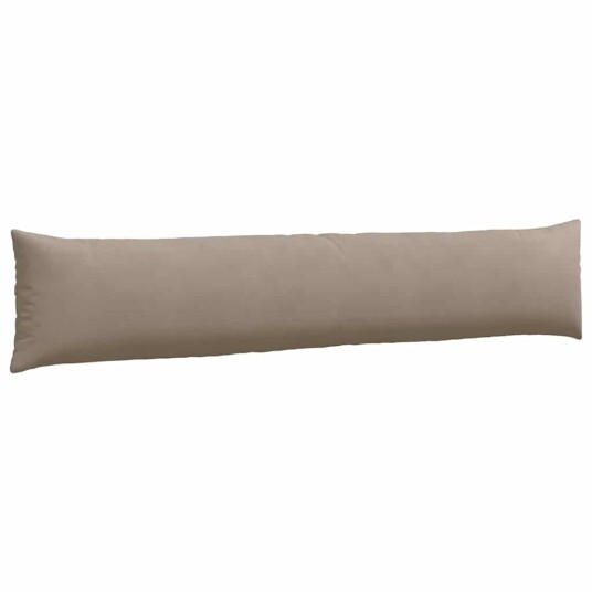 Sofaputer 2 pcs Gråbrun 200 x 40 cm stoff