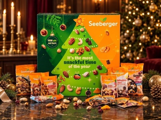 Seeberger julekalender med nøtter & snacks