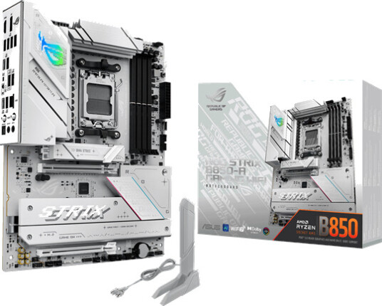 ASUS ROG Strix B850-A Gaming Hovedkort med WiFi 7 og AM5 Socket ATX ASUS ROG Strix B850-A Gaming Hovedkort med WiFi 7 og AM5 Socket ATX