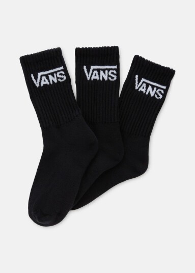 Vans Classic Vans Crew Sock Black Onesize Bomullsstrømper