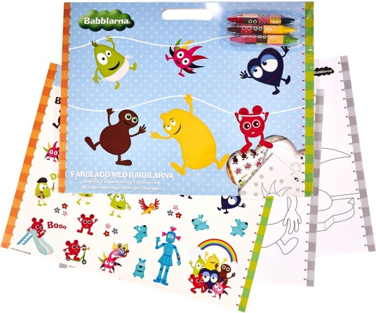 Babblarna Fargeleggingsbok Babblarna Fargeleggingsbok