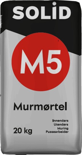 Solid Murmørtel M5 20 kg