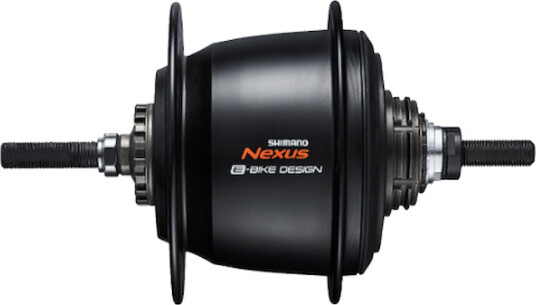 Shimano Nexus baknav med 5 gear 187mm aksel til 32 eiker sort SG-C7000-5R til rullebremse
