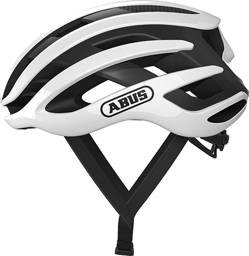 ABUS AirBreaker sykkelhjelm Polar White
