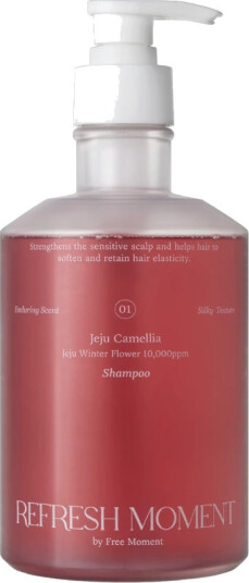 Free Moment Refresh Moment Perfume Shampoo 01 Jeju Camellia 500 ml