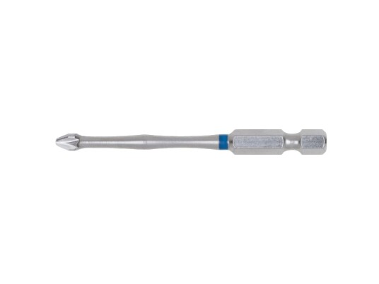 Ks Tools 918.3260, Pozidriv, Nickel, Din 3126, Iso 1173 - C 6,3, 75 Mm, 20 G, 25,4 / 4 Mm (1 / 4")