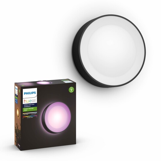 Philips Hue WCA Daylo Vegglampe 1x15W Sort - 60252 Philips Hue WCA Daylo Vegglampe 1x15W Sort - 60252