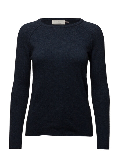 Rosemunde Rwlaica Cashmere Ls O-Neck Raglan P - Blue - L Rosemunde Rwlaica Cashmere Ls O-Neck Raglan P - Blue - L