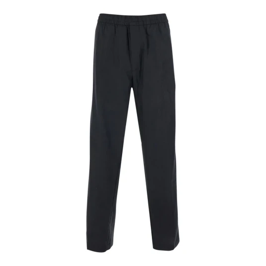 Calvin Klein Straight Linen Pull On Pant Black M
