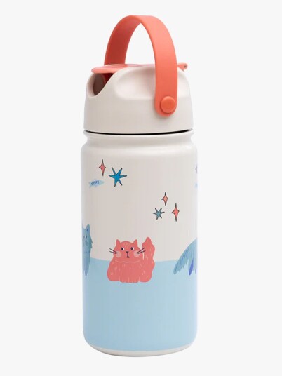 The Cotton Cloud Stainless Steel Vannflaske Meowtiful Cats