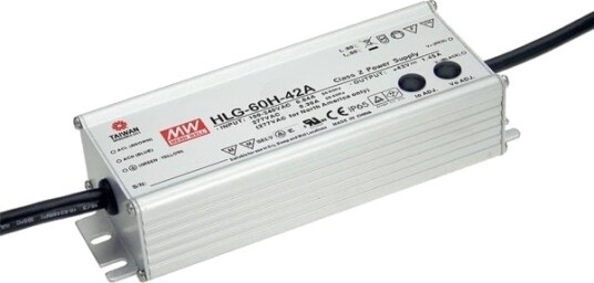 Mean Well Hlg 60H 15A 60 W Ip65  40   80 °C Taiwan 90   305 V 4 A