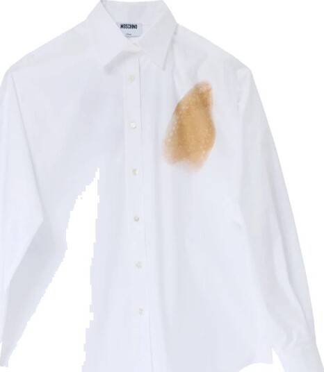 Moschino, Dame, Bluser & Skjorter, Hvit, M,