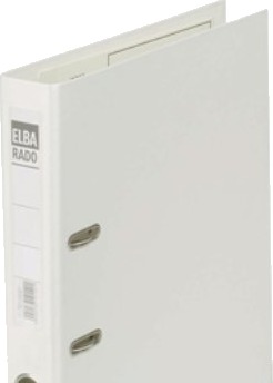 Elba Rado Plast A4 Hvit 350 Ark 50 Mm 1 Stykker