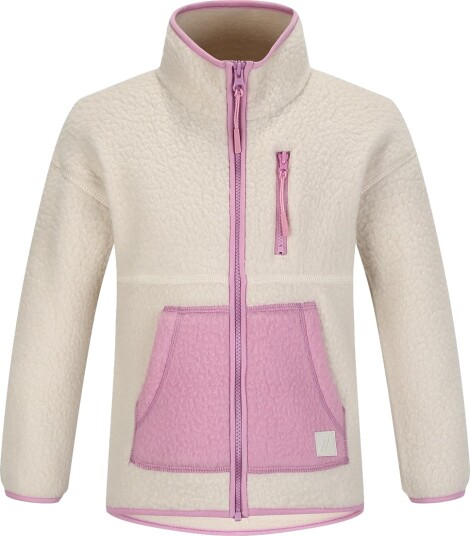 Skogstad Kids' Rago Pile Fleece Jakke White Sand 5 Skogstad Kids' Rago Pile Fleece Jakke White Sand 5