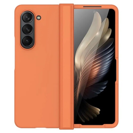 EIDERWOOD Samsung Galaxy Z Fold6 Hard Plast Deksel - Oransje