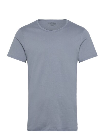 Bread & Boxers Crew Neck Relaxed Blue S