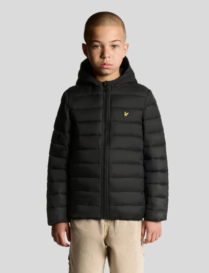Lyle & Scott Light Weight Padded Jacket Black 152 158 Lyle & Scott Light Weight Padded Jacket Black 152 158