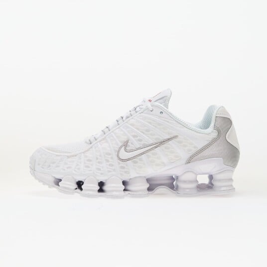 Joggesko Nike Shox TL White/ White Metallic Silver Max Orange EUR 42.5