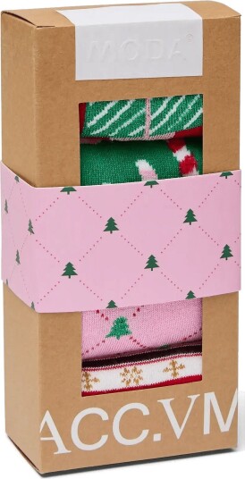 Vero Moda Vmelf Socks Giftbox Xmas   SWEET DREAMS   One Size
