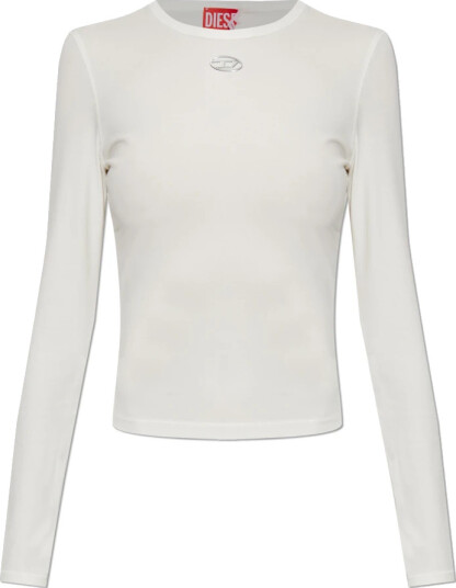 Diesel Dame Topper Hvit L,