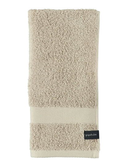 Gripsholm Towel  Gripsholm White 50X70   Beige   50X70CM