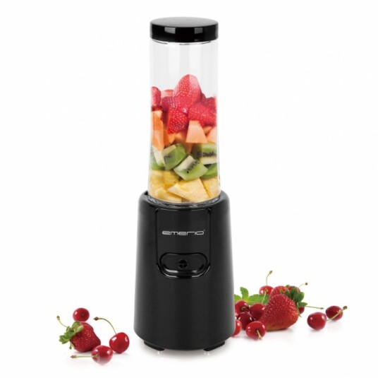 Emerio Smoothieblender To Go 350 ml med Rustfrie Kniver og BPA-fritt Tilbehør Emerio Smoothieblender To Go 350 ml med Rustfrie Kniver og BPA-fritt Tilbehør
