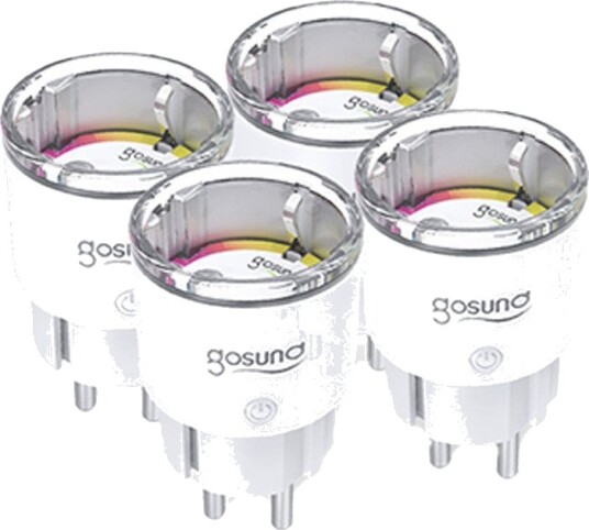 Gosund Ep2-z Zigbee Smart-plugg (type F) - 10a - 4-pack