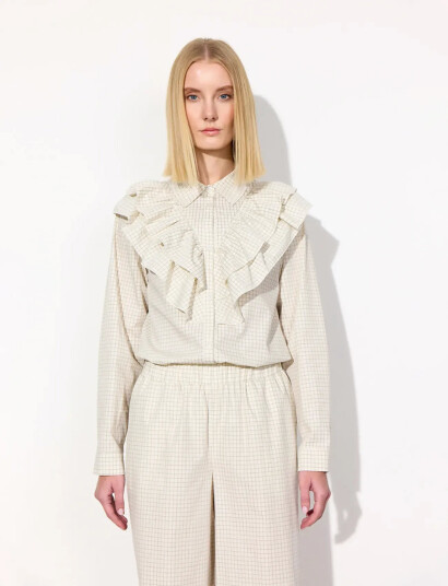 Hunkøn Luca Shirt - Cream - S Hunkøn Luca Shirt - Cream - S