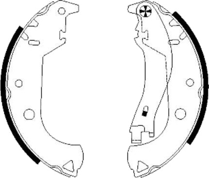 PAGID H9585N Bremsesko sett PAGID H9585N Bremsesko sett