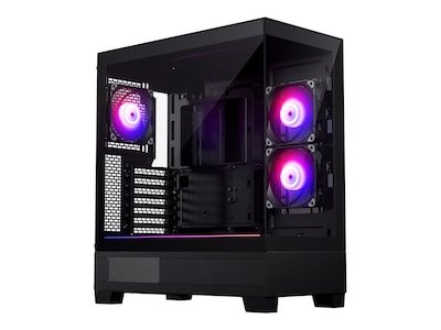 Phanteks XT View Mid Tower Kabinett E-ATX m/ Herdet Glass - Svart Phanteks XT View Mid Tower Kabinett E-ATX m/ Herdet Glass - Svart